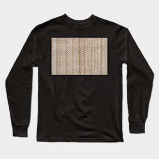 Brown vinyl texture Long Sleeve T-Shirt